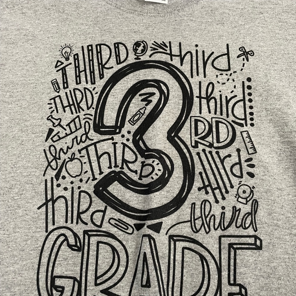 Teacher T-Shirt - Third Grade - Picture 2 of 2